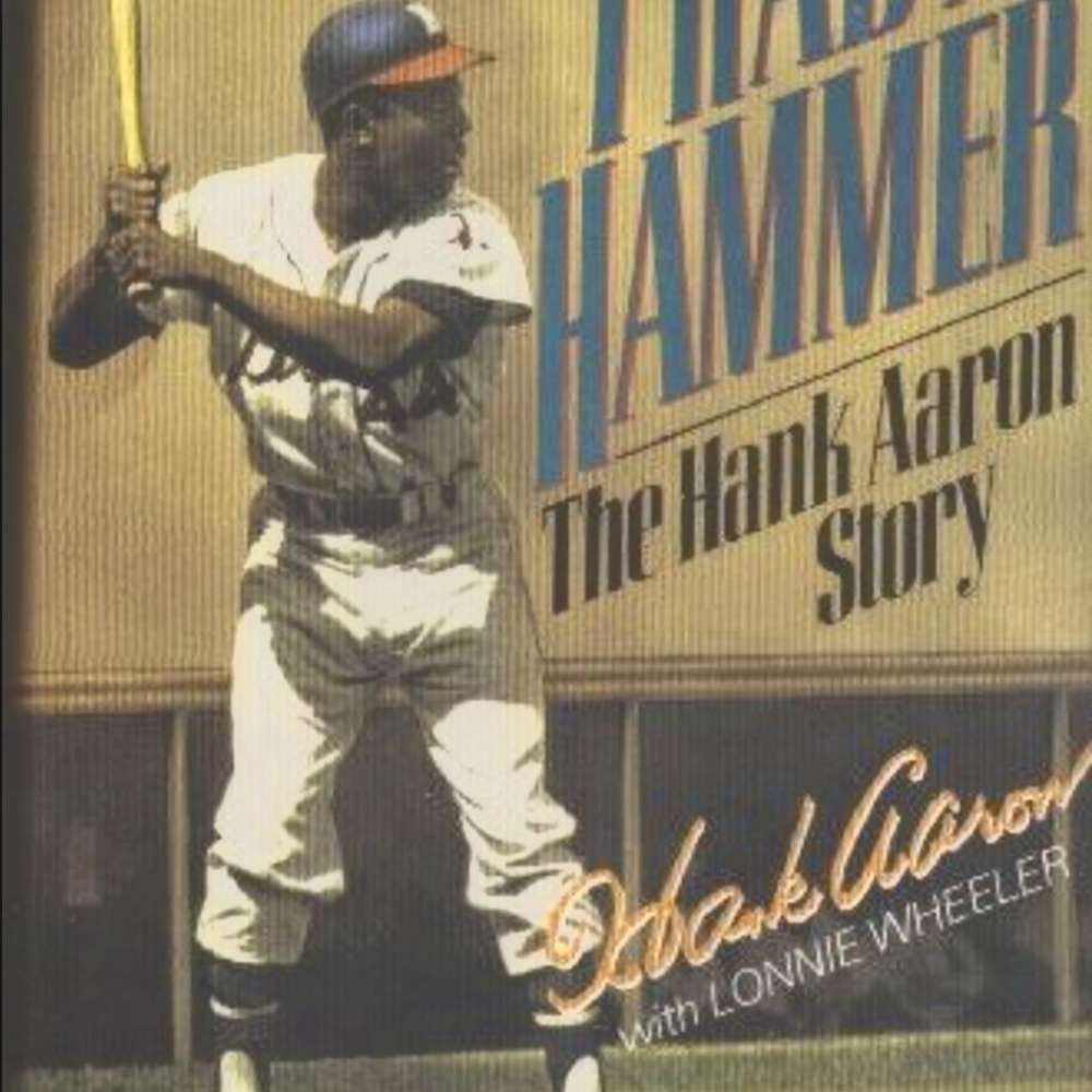 First edition Henry Aaron Book signed and Authenticated
